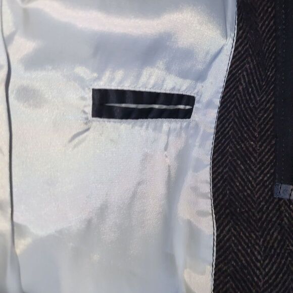 Ben Sherman Brown Wool Blend  Men's Jacket - Picture 7 of 7